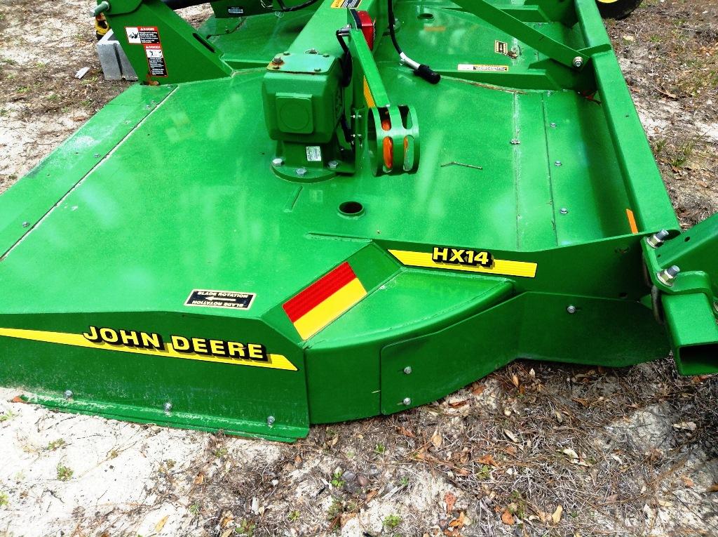 JOHN DEERE HX14 ROTARY MOWER W/ DOUBLE BLADE PACKAGE