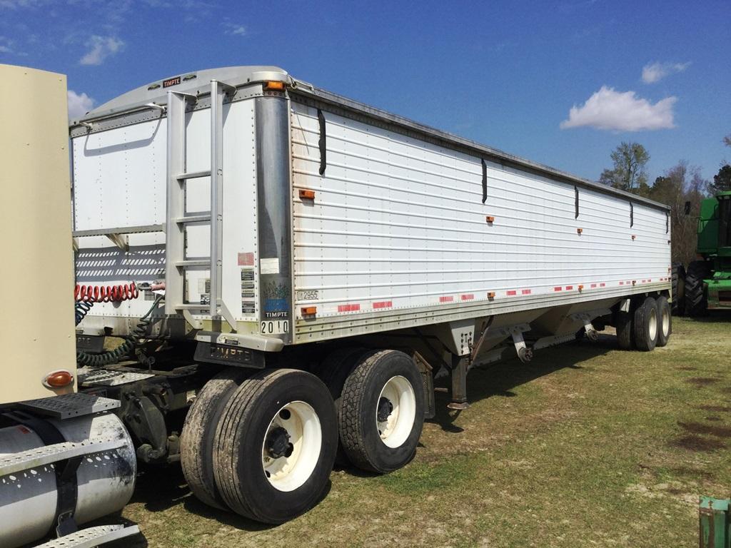2007 TIMPTE SUPER HOPPER 42' TRAILER 2-DUMP W/ TARP VIN# H4222