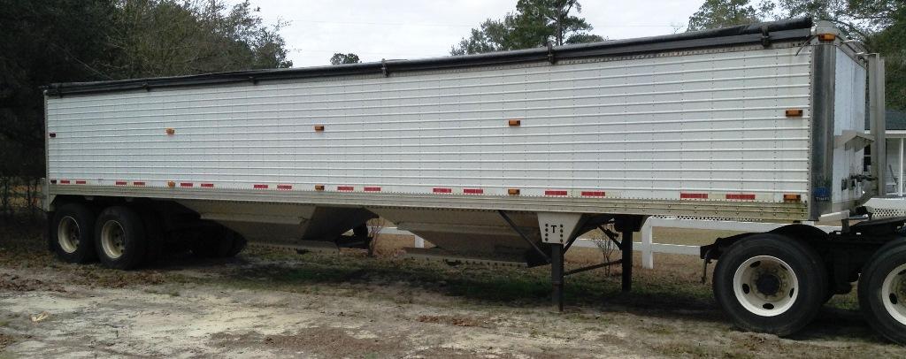 2007 TIMPTE SUPER HOPPER 42' TRAILER 2-DUMP W/ TARP VIN# H4222
