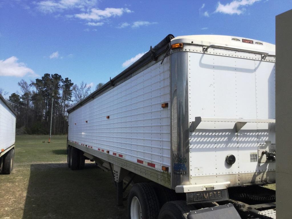 2007 TIMPTE SUPER HOPPER 42' TRAILER 2-DUMP W/ TARP VIN# H4222