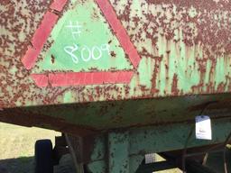 GREEN PARKER 150 BU. GRAVITY WAGON