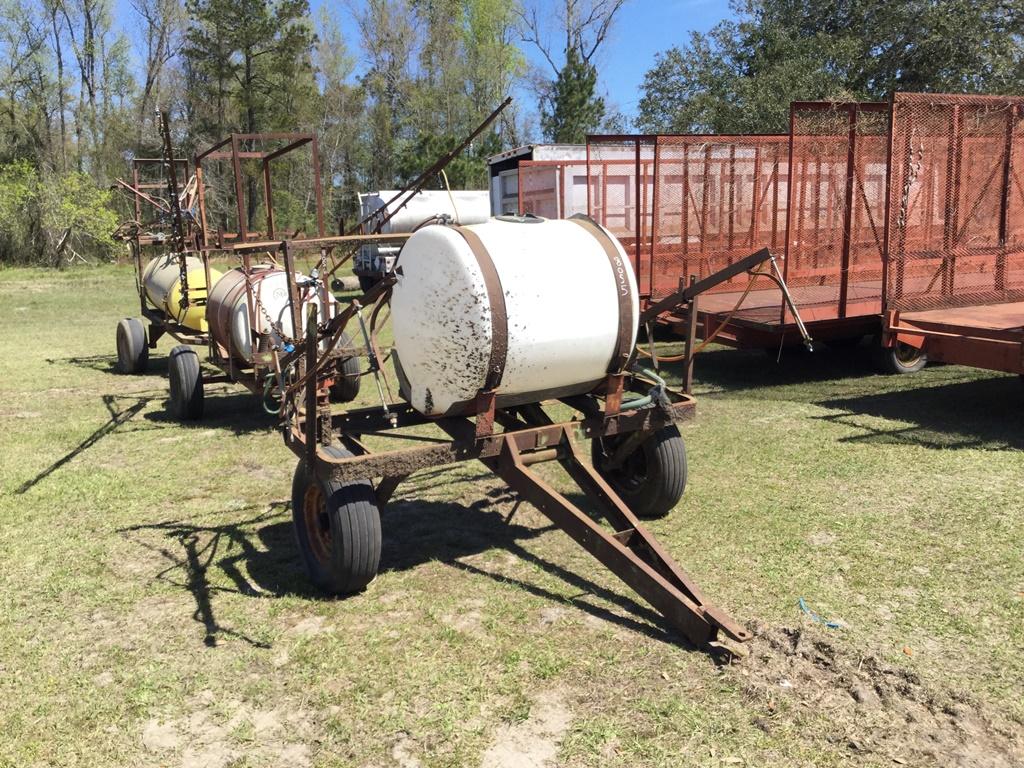 100 GALLON PULL-TYPE SPRAYER