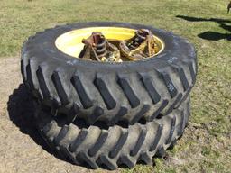 18X4X42'' DUALS W/ HUBS