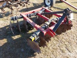 TAYLOR-WAY 377 DISK HARROW, 3pt. 6ft.