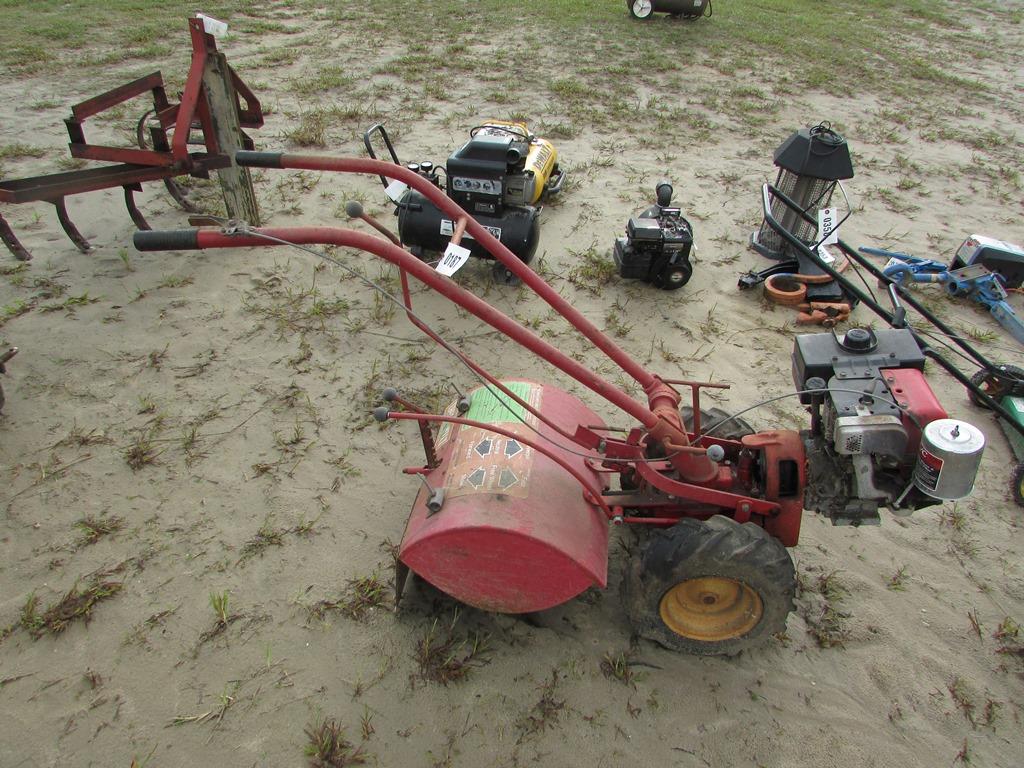 TROY-BUILT TILLER W/ GAS MOTOR