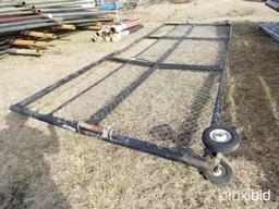 8'x20' STEEL ROLL GATE