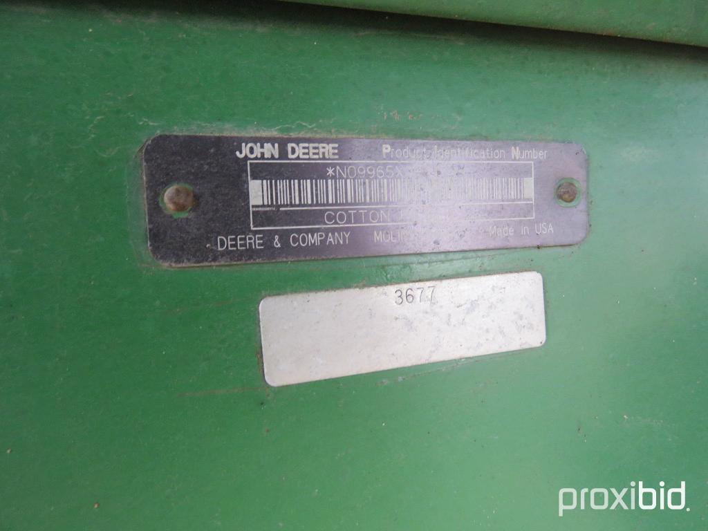 1997 JOHN DEERE 9965 4-ROW COTTON PICKER SN#N09965X000174 (HRS SHOWING: 4,457 MOTOR / 3,095 SEPERATO