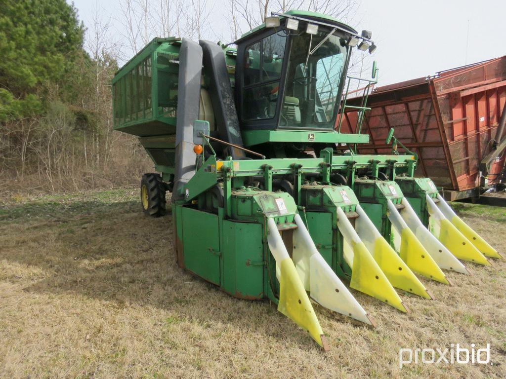 1997 JOHN DEERE 9965 4-ROW COTTON PICKER SN#N09965X000174 (HRS SHOWING: 4,457 MOTOR / 3,095 SEPERATO