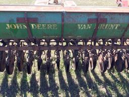 12FT. JOHN DEERE SEED DRILL W/ LITTLE SEED BOX