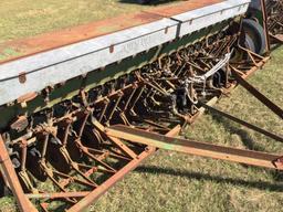 12FT. JOHN DEERE SEED DRILL W/ LITTLE SEED BOX