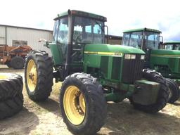 JOHN DEERE 7810 4WD/CAB-AIR TRACTOR