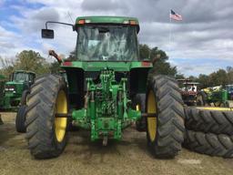 JOHN DEERE 7810 4WD/CAB-AIR TRACTOR