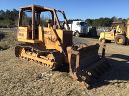 CASE 850D BULL DOZER LONG TRACK 6-WAY BLADE OPEN-STATION W/ NEW TRACKS, SPROCKETS, CHAINS, RAD WITH