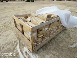 1 WOOD BOX OF PVC FITTINGS (ALL SIZES)