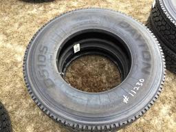 (2) NEW RECAP TIRES 11R24.5