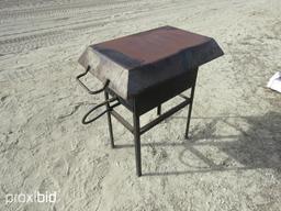 PROPANE TWO BURNER FISH FRYER W/ PAN