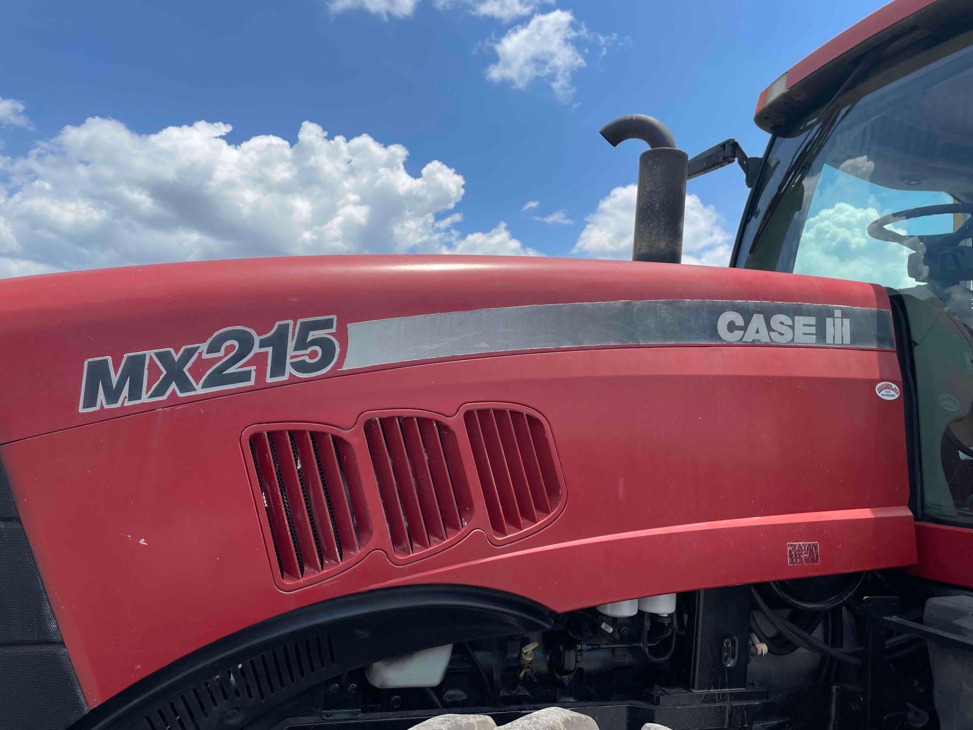 Case International Mx 215 Magnum Tractor w/ 6906.1 Hrs SN Z6RZ02904... Power shift full / power