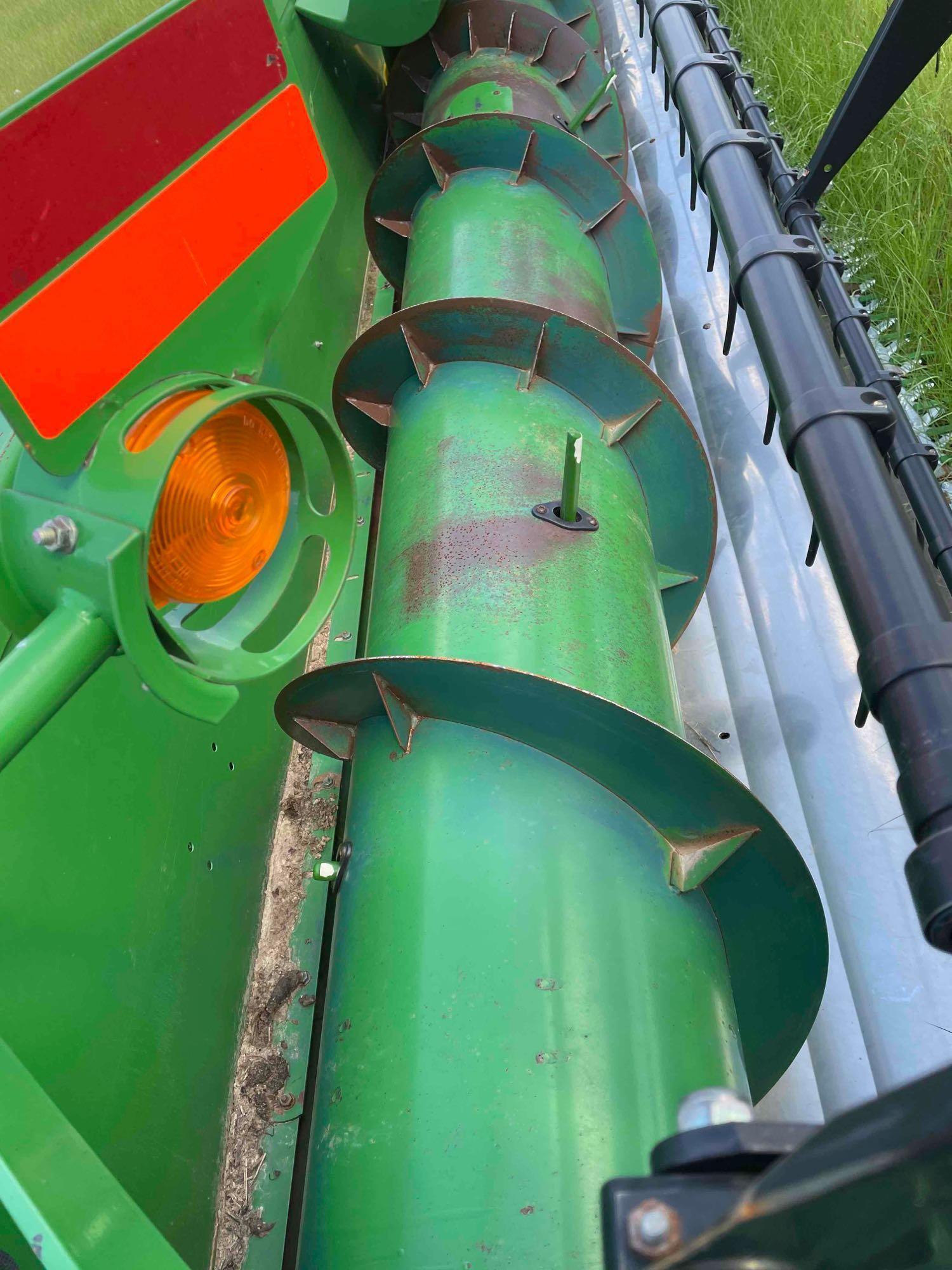 John Deere 930F Grain Head Full Finger SN *H00930F697321* ...