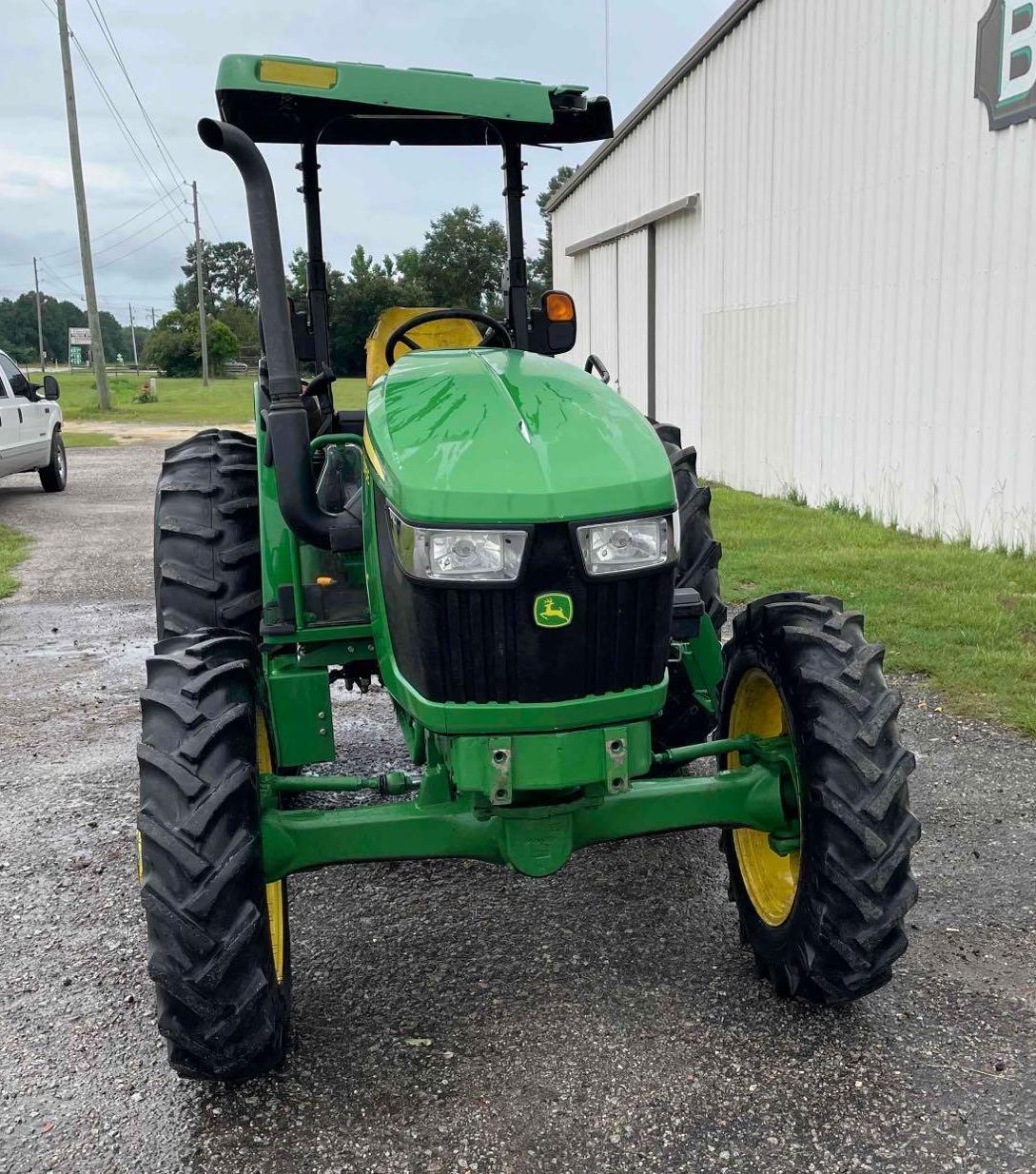 John Deere 5075E 4WD open station w/ left hand reverser 2544.3 hrs (still in use, hours may increase