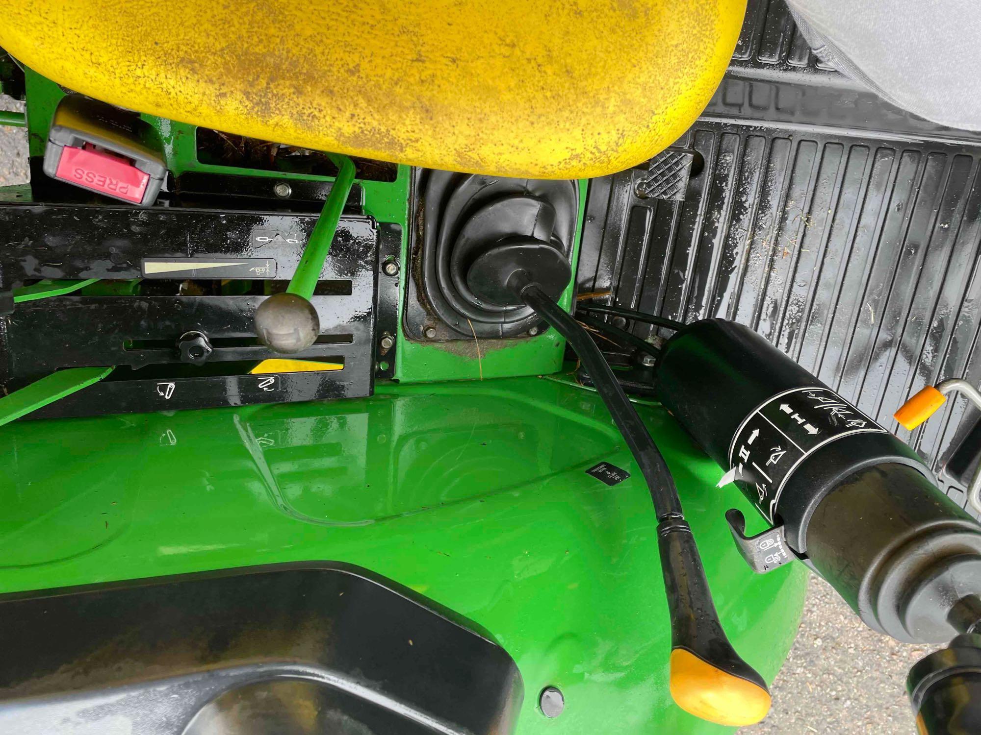 John Deere 5075E 4WD open station w/ left hand reverser 2544.3 hrs (still in use, hours may increase