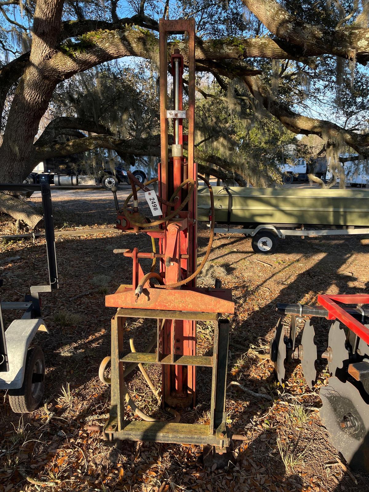3 PT. HITCH POST DRIVER (SHAVER)
