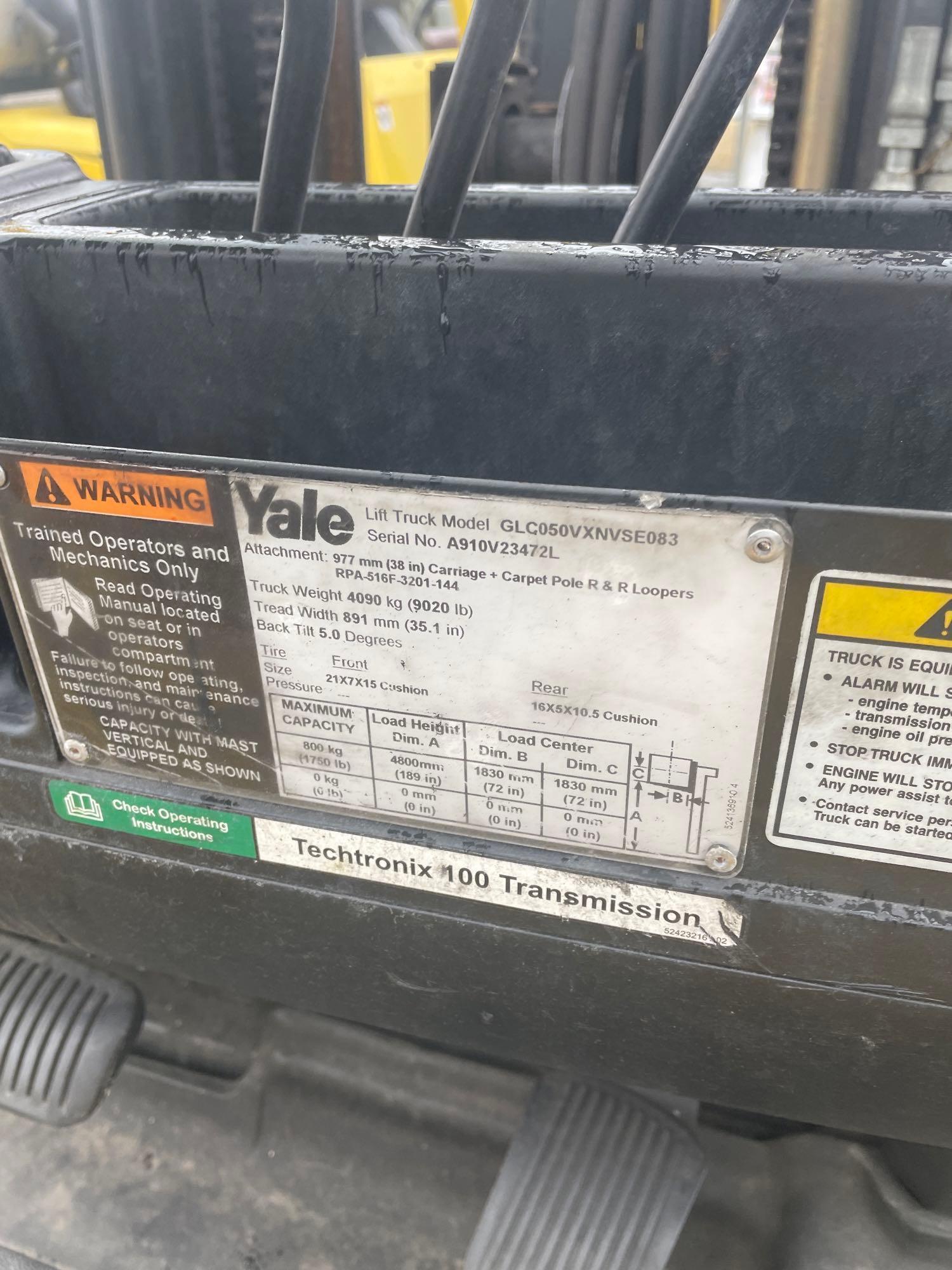 Yale Veracitor Forklift 50VX