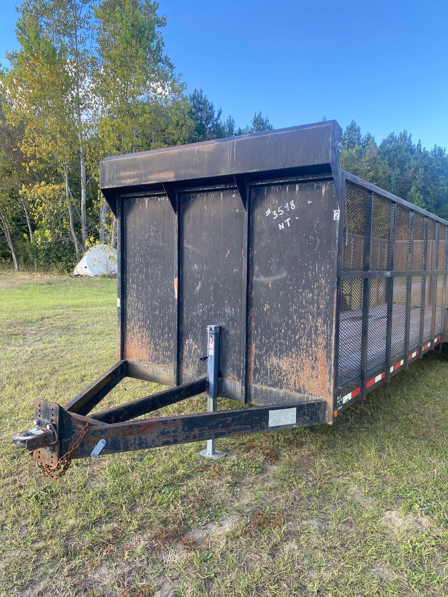 Tandem Axle Bumper Pull Trailer