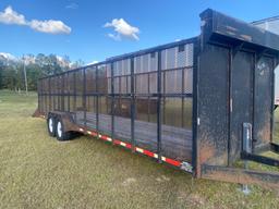 Tandem Axle Bumper Pull Trailer