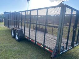 Tandem Axle Bumper Pull Trailer