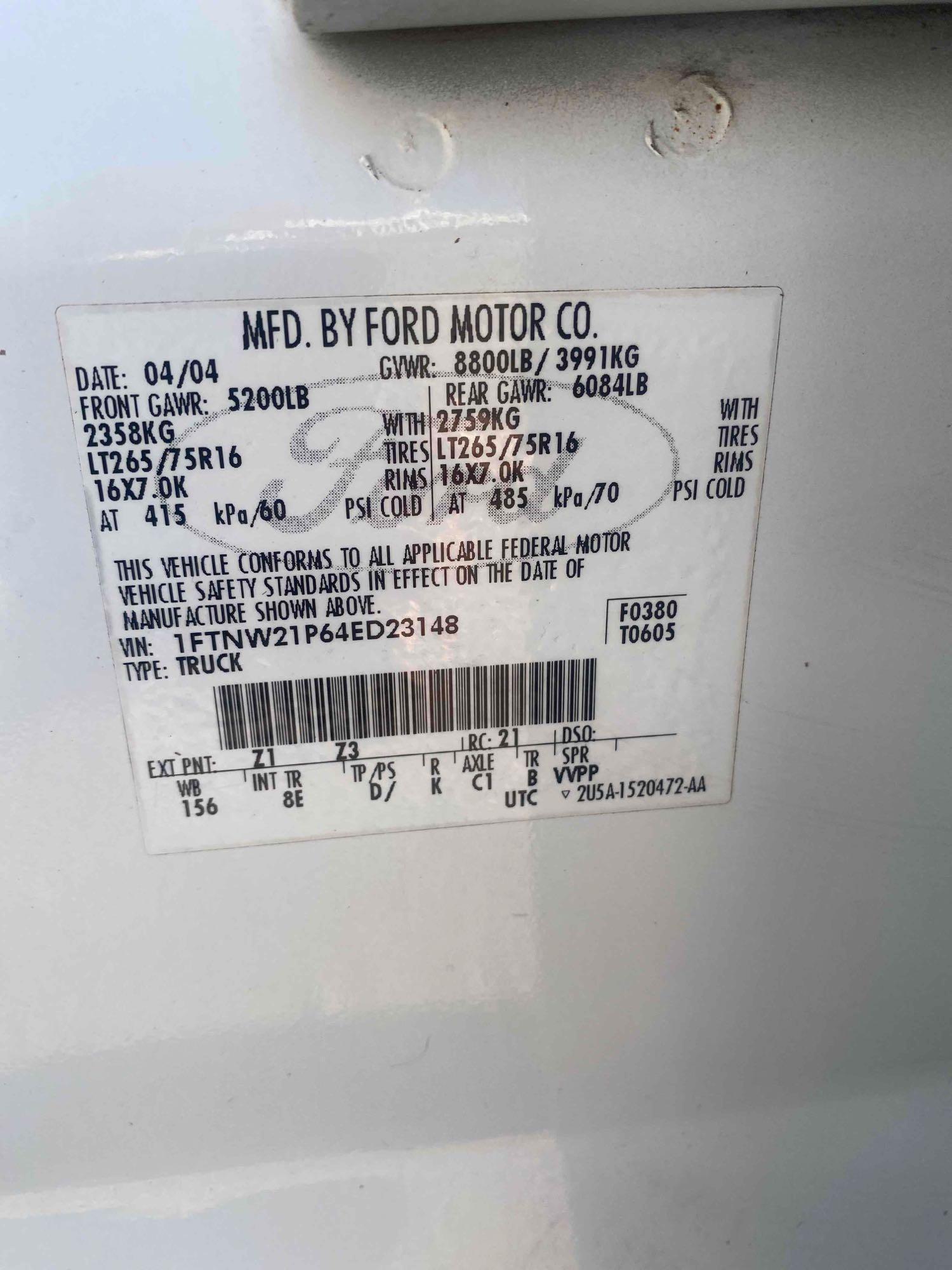 2004 Ford F-250