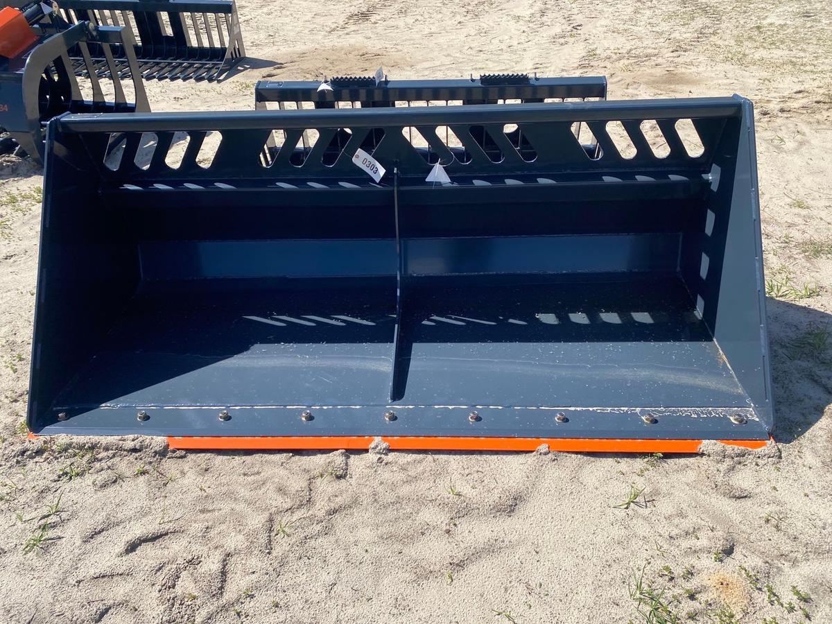 SKID STEER MULCH BUCKET