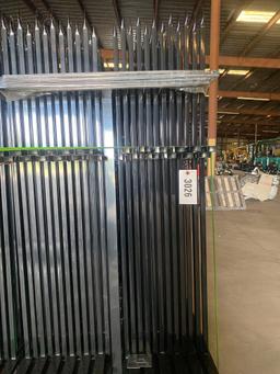 10 FT WROUGHT IRON SITE FENCE
