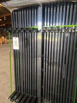 10 FT WROUGHT IRON SITE FENCE