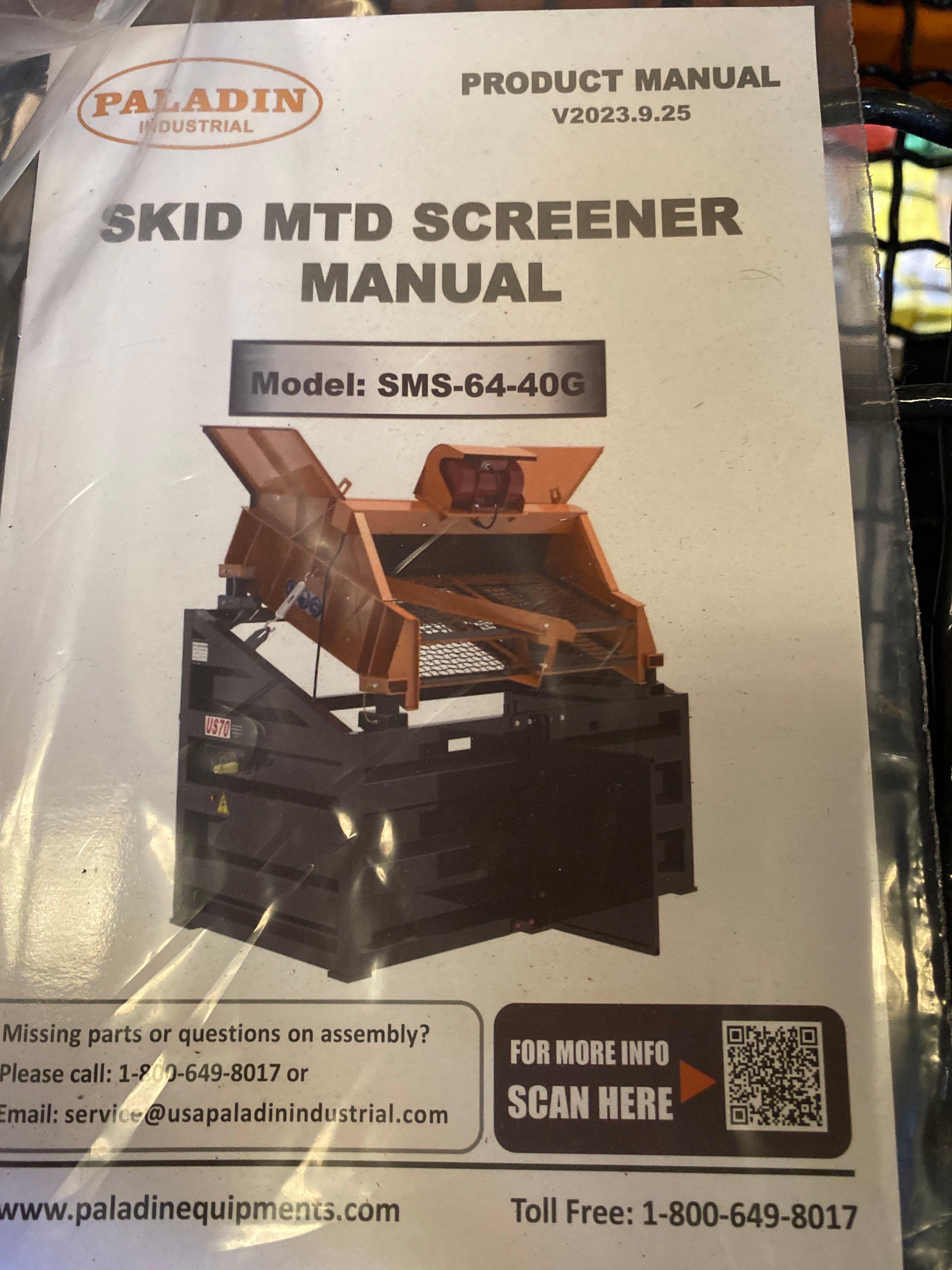 SKID MTD SCREENER SMS-64-40G