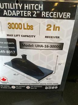 SKID STEER UTILITY HITCH ADAPTER ATTACHMENT HL-UHA-3000LB