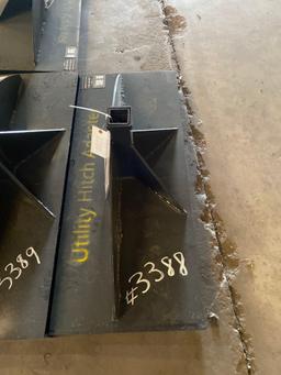 SKID STEER UTILITY HITCH ADAPTER ATTACHMENT HL-UHA-3000LB