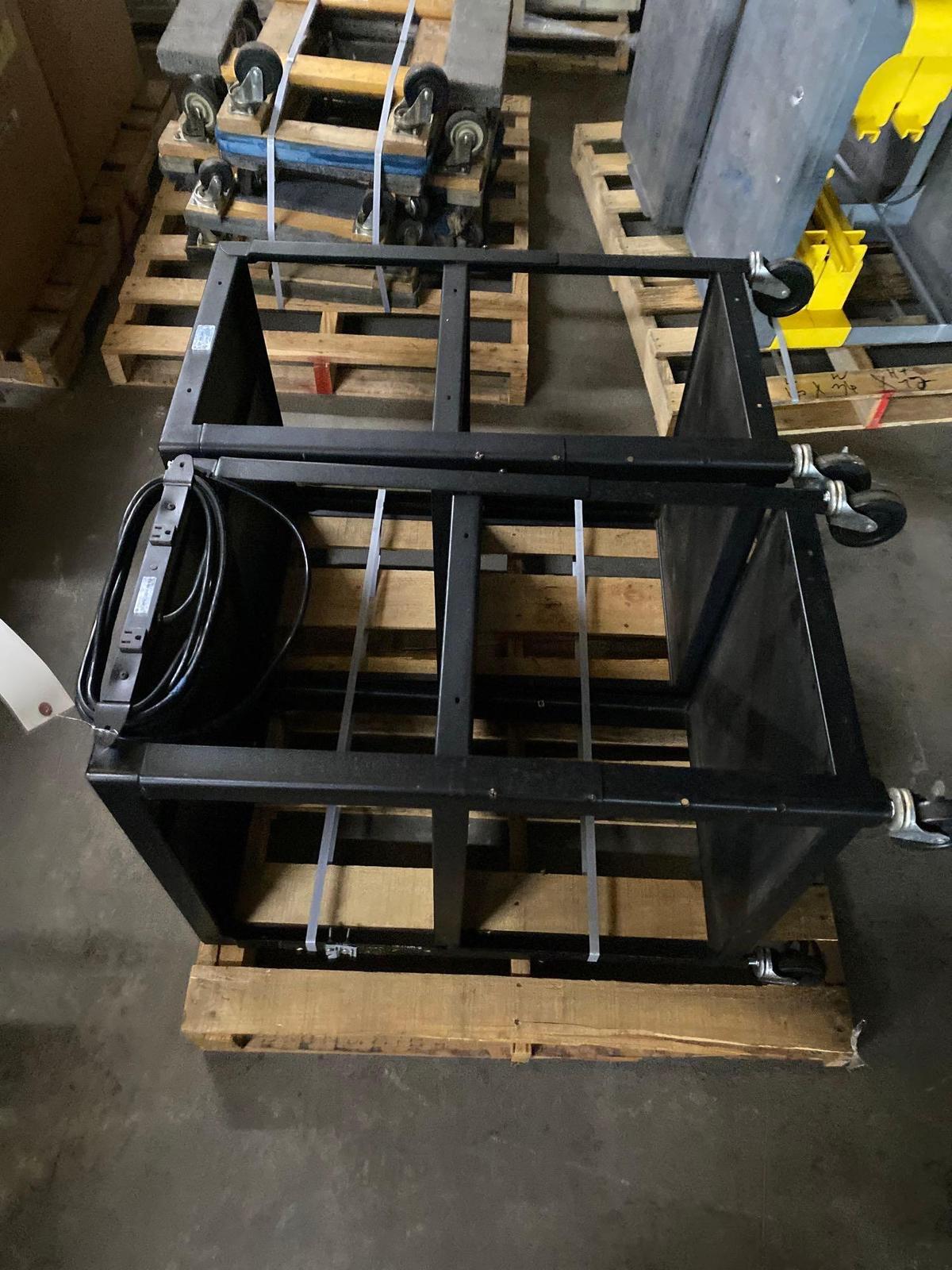 ROLLING CARTS W/ELECTRIC HOOKUPS (2)
