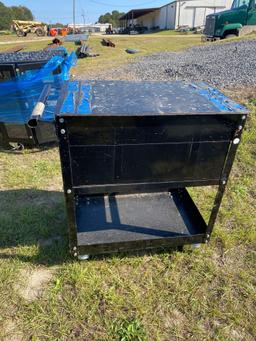 PUSH CART TOOL BOX ON WHEELS