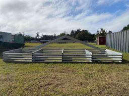 GALVANIZED STEEL BUILDING FRAME