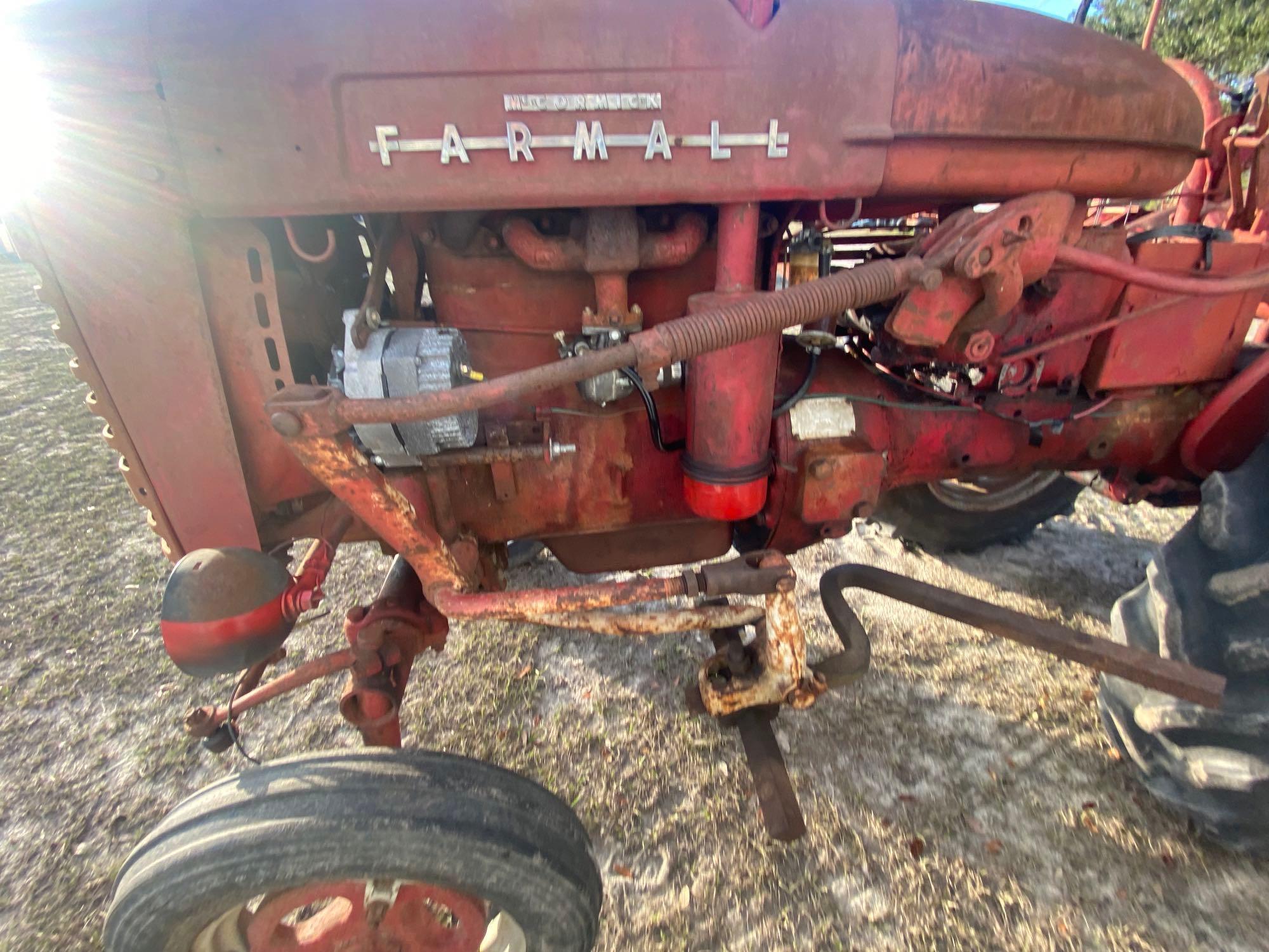 MCCORMICK FARMALL TRACTOR