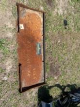 SKID STEER ADAPTR PLATE