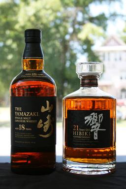 YAMAZAKI 18 YEARS OLD AND HIBIKI 21 YEARS OLD