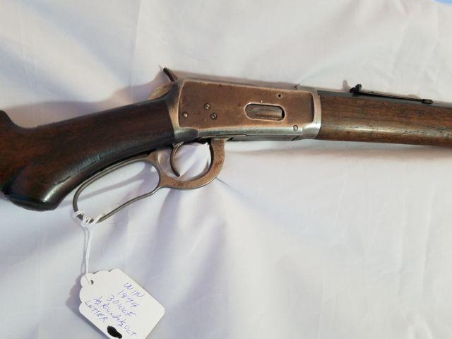Mfg 1901 Winchester Model 1894 30WCF Serial #241602, 26" Half octagon & hal