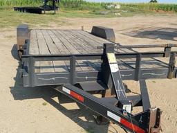 2003 ABU 24ft FLATBED TANDEM TRAILER