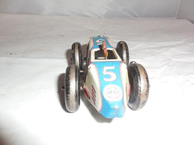 Vintage Tin Wind Up Marx Race Car