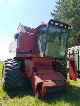 Case Ih 1680 Axial Flow Combine Approx. 4900 Act. Hours. Owned By Local Fa