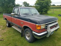 "1989 Ford F150 4x4 XLT Lariat, V8.Auto, Push Guard