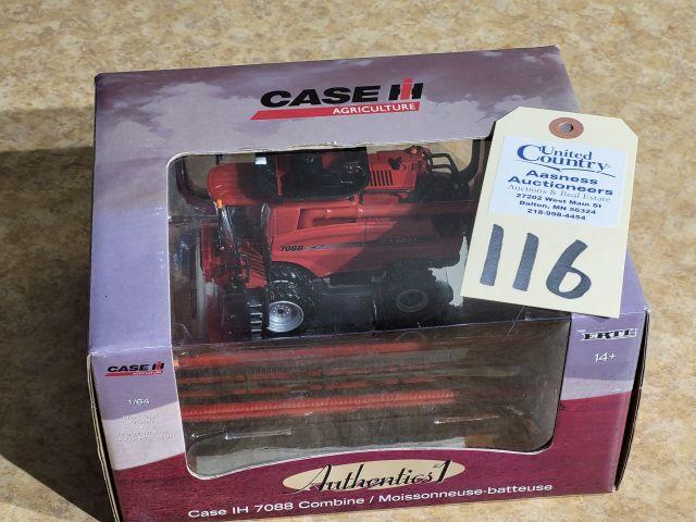 Ertl 1/64 Case IH 7088 Combine Authentic #1 Die Cast (NIB)