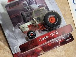 Ertl Case Tractors Case 2290 1/43 Tractor, Case 1370 1/64 Tractor, and Case 2470 4WD 1/64 Tractor w/