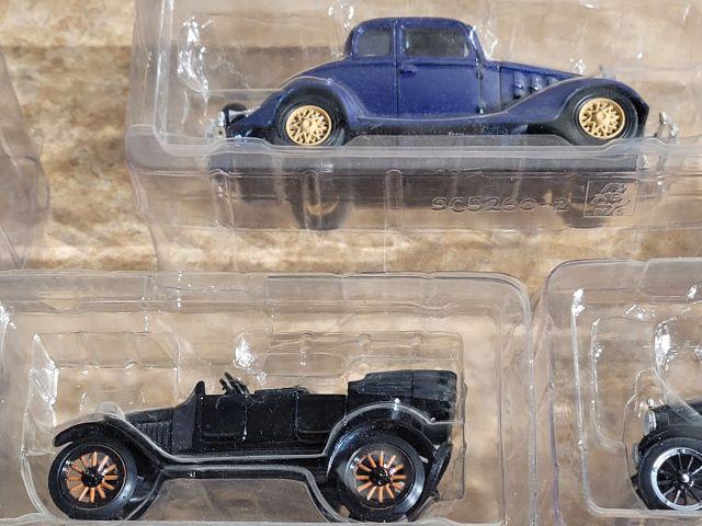 Box of Die-Cast Classic Cars and Trucks